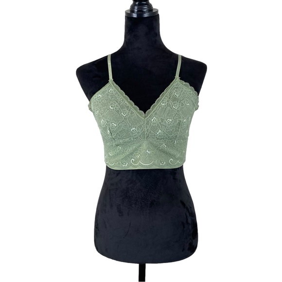 Lily of France Moss Green Bralette - Picture 2 of 8